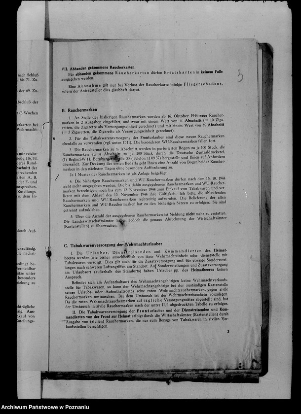 Obraz 7 z jednostki "Okólniki Bewirtschaftung von Tabakwaren"