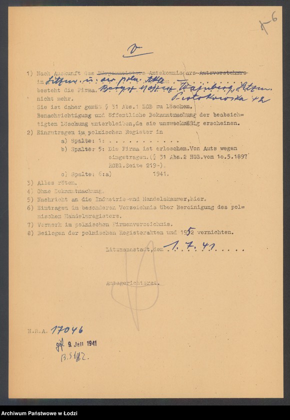 Obraz 8 z jednostki "Berysz Mojżesz Wajnberg- sprzedaż losów loterii państwowej"