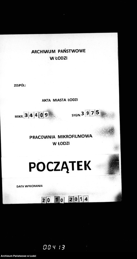 Obraz 1 z jednostki "Ob izmenenji puti električ[eskago] tramvaja proložennago v okrug ploščadi Gornago Rynka, perenesenji torgovli s Gornago Rynka na Vodnyj - častnych placach Derša i Staroviča otkryvaemych dlja torgov"