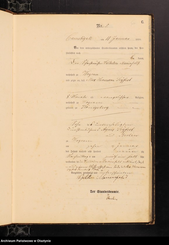 image.from.unit.number "Sterbe-Haupt-Register Nr 1 - 133"