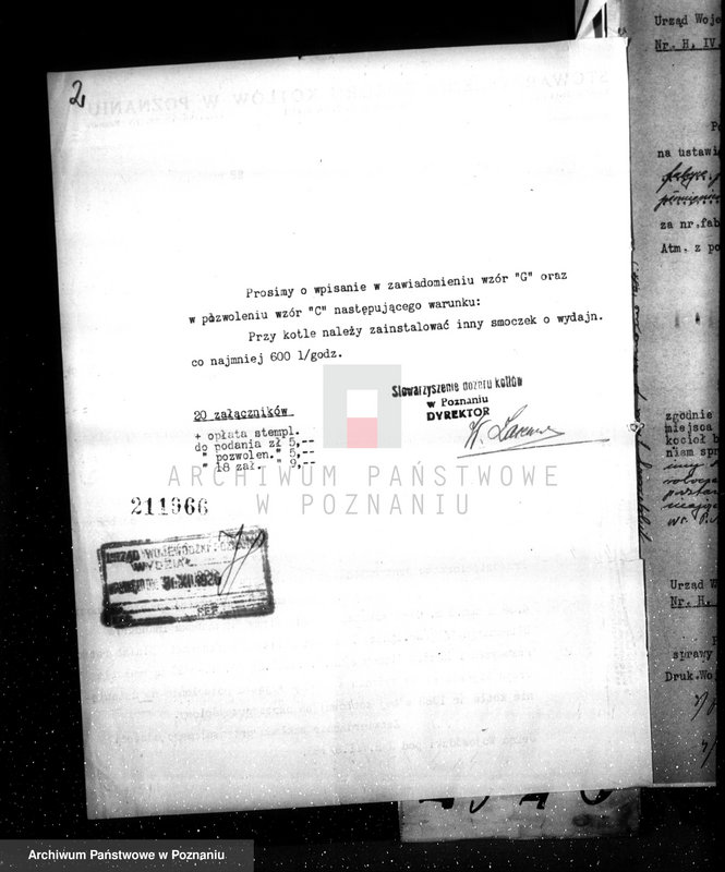 Obraz 6 z jednostki "Przetwory roślninne "Eska" I. Pazoła w Poznaniu nr woj. kotła 2565"