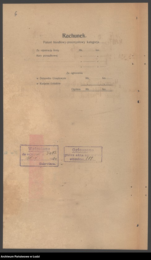 Obraz 8 z jednostki "„Jankiel Bronstein” – sprzedaż drzewa"