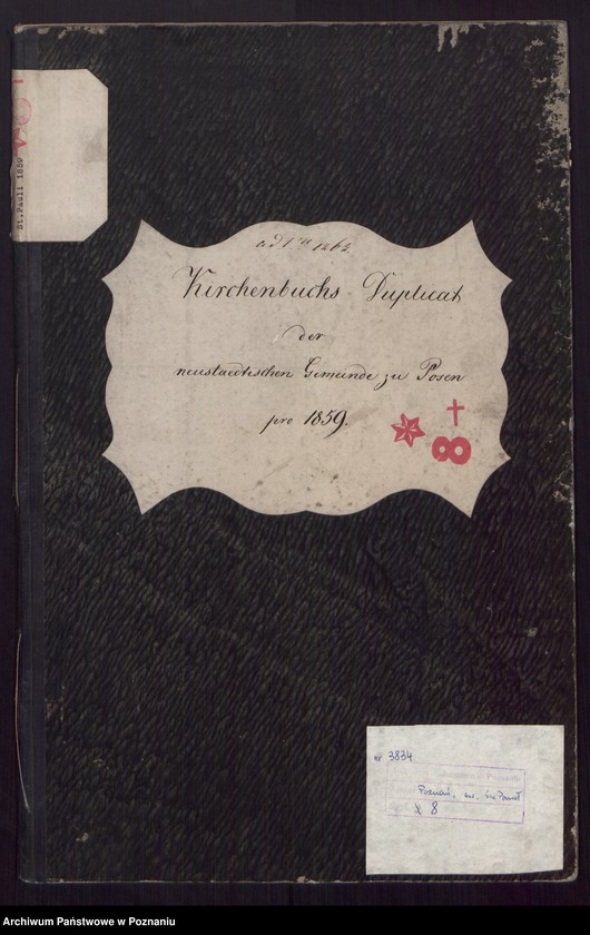 Obraz 2 z jednostki "[Akta urodzeń i chrztów, zgonów, ślubów]"