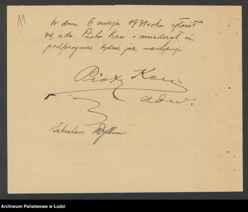 Obraz 13 z jednostki "Mendel i Szmul Rabinson- sprzedaż manufaktury"