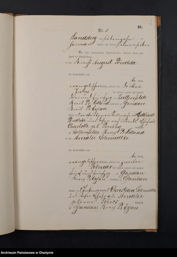 image.from.unit.number "Heiraths-Neben-Register Nr 1 - 28"