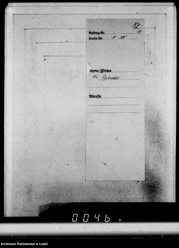 Obraz 15 z jednostki "Konto 00, Kom 1-65 [Zamówienia i rachunki za meble biurowe i sprzęty domowe]"