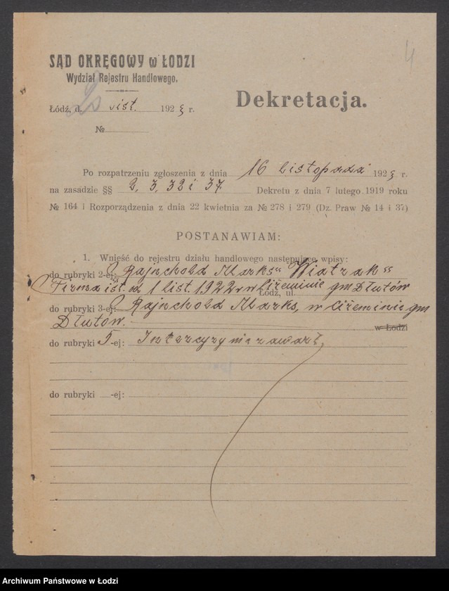 Obraz 6 z jednostki "Rajnchold Marks- wiatrak"