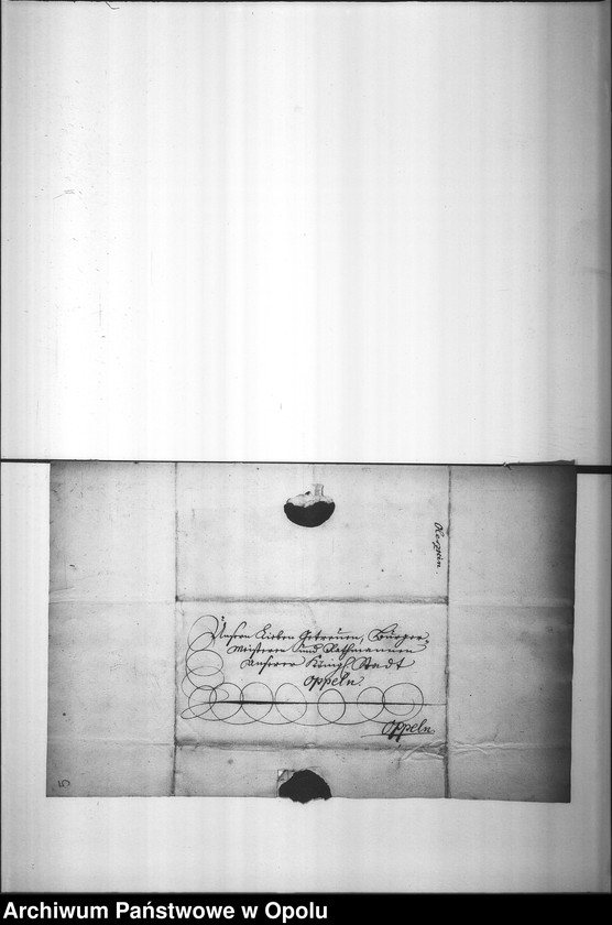 Obraz 9 z jednostki "Acta des Magistrats zu Oppeln betreffend die Legitimation unehelich erzeugter Kinder und Personen Vol. I"