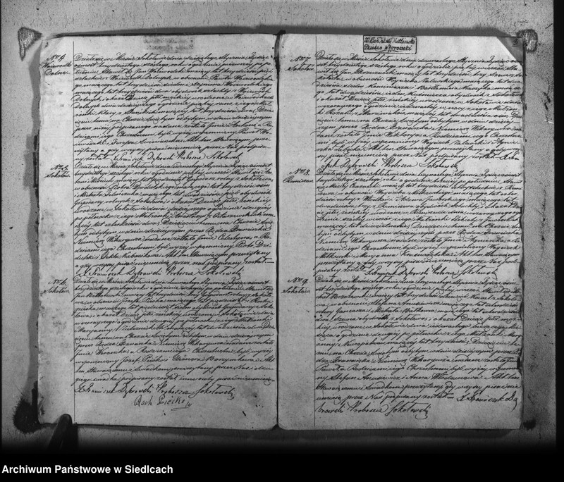 Obraz z jednostki "[Akta urodzeń, małżeństw, zgonów]"