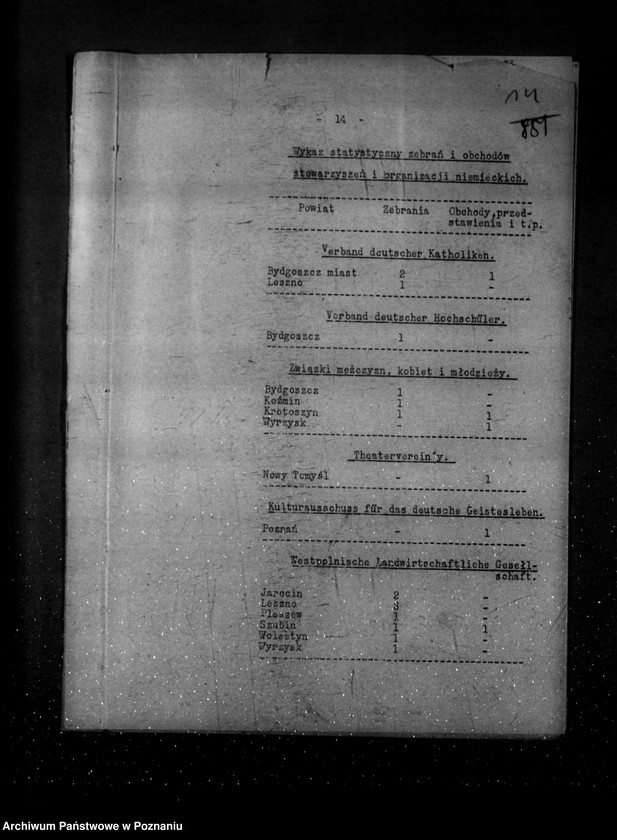 Obraz 18 z jednostki "Sprawozdania z życia mniejszości narodowych za miesiące kwiecień, maj, czerwiec 1930 r."