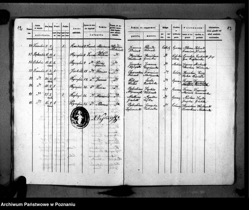 image.from.unit.number "Duplikat urodzonych, zaślubionych, zmarłych"
