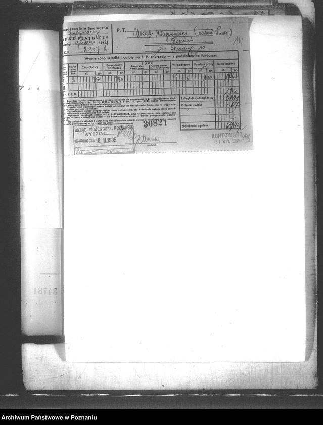 Obraz 18 z jednostki "Sprawy różne"