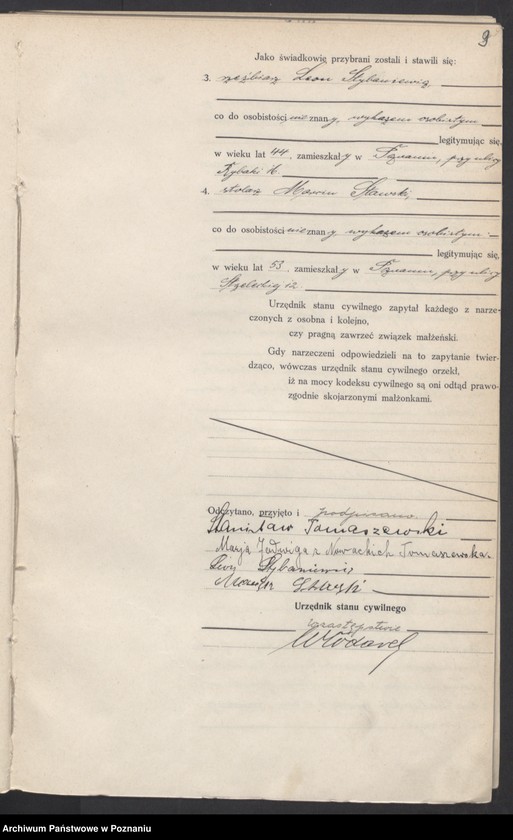 Obraz 11 z jednostki "Księga miejscowa małżeństw tom II [Rejestr główny małżeństw]"