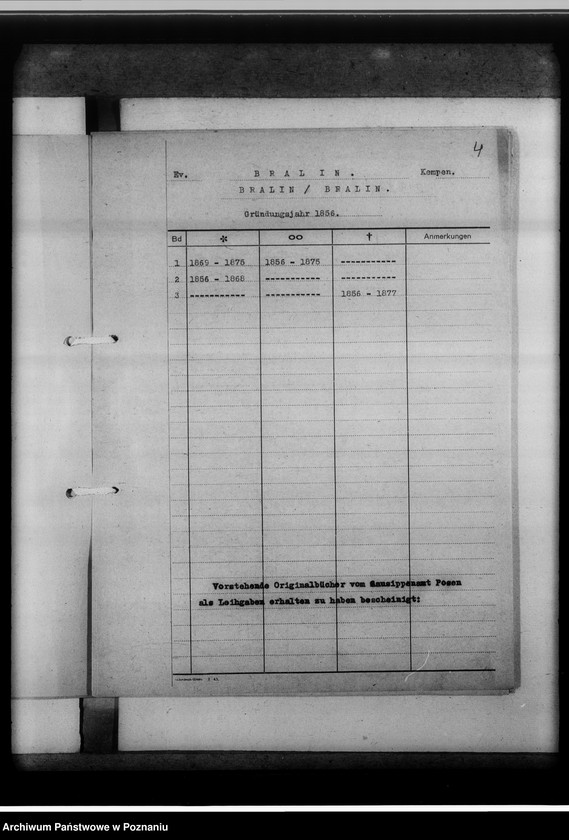 image.from.unit.number "Bücherverzeichnis, Kreissippenamt Kempen [Kępno]"