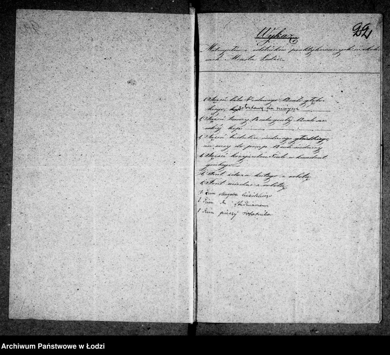 Obraz 19 z jednostki "Akta tyczące się materiałów budowlanych"