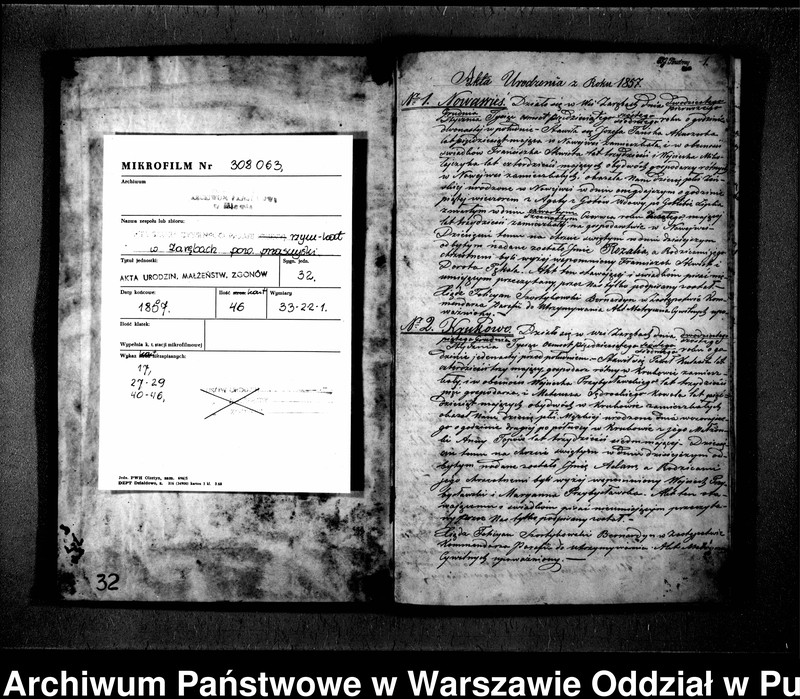image.from.unit.number "Akta urodzeń, małżeństw i zgonów"