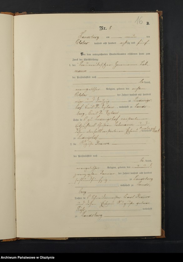 image.from.unit.number "Heiraths-Neben-Register Nr 1 - 17"