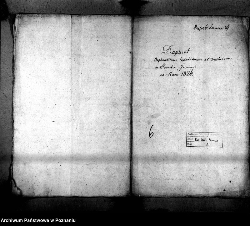 Obraz 2 z jednostki "Liber baptisatorum, copulatorum, mortuorum"