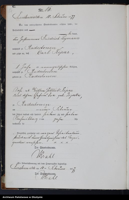 image.from.unit.number "Sterbe-Neben-Register Nr 1 - 162"