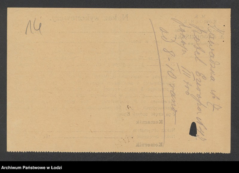 Obraz 18 z jednostki "Moszek Jakubowicz- sprzedaż manufaktury"