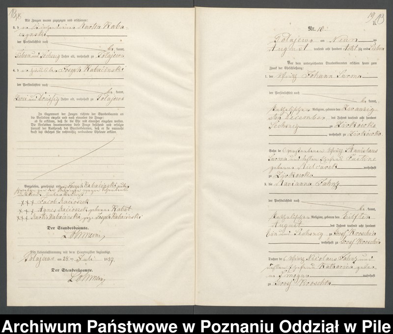 Obraz 12 z jednostki "Księga małżeństw"