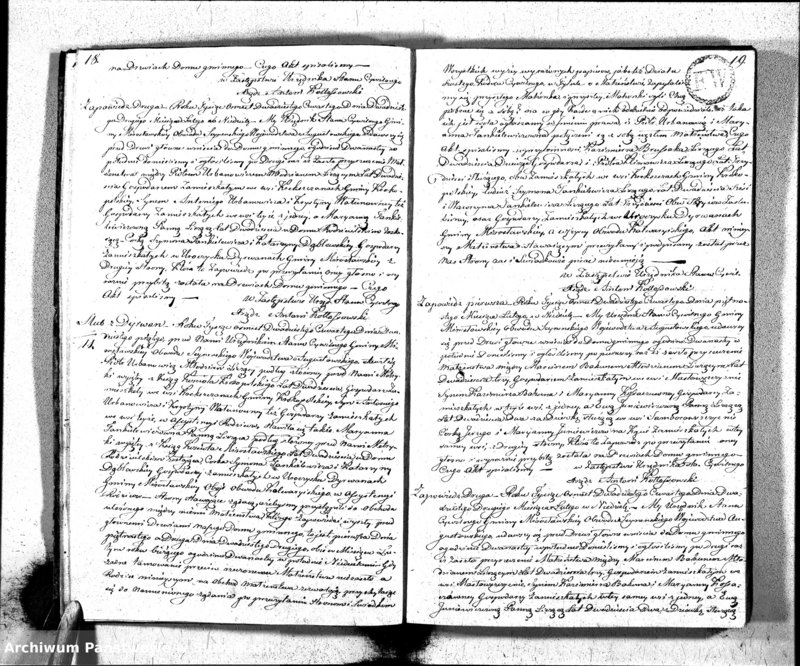image.from.unit.number "Akta Zaślubionych Gminy Mirosławskiej na Rok 1824"