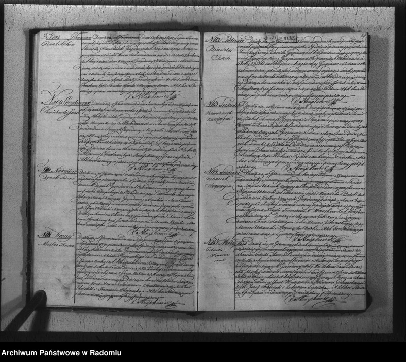 image.from.unit.number "Duplikat akt urodzonych, zaślubionych i zmarłych z parafii Głowaczów na rok 1851"