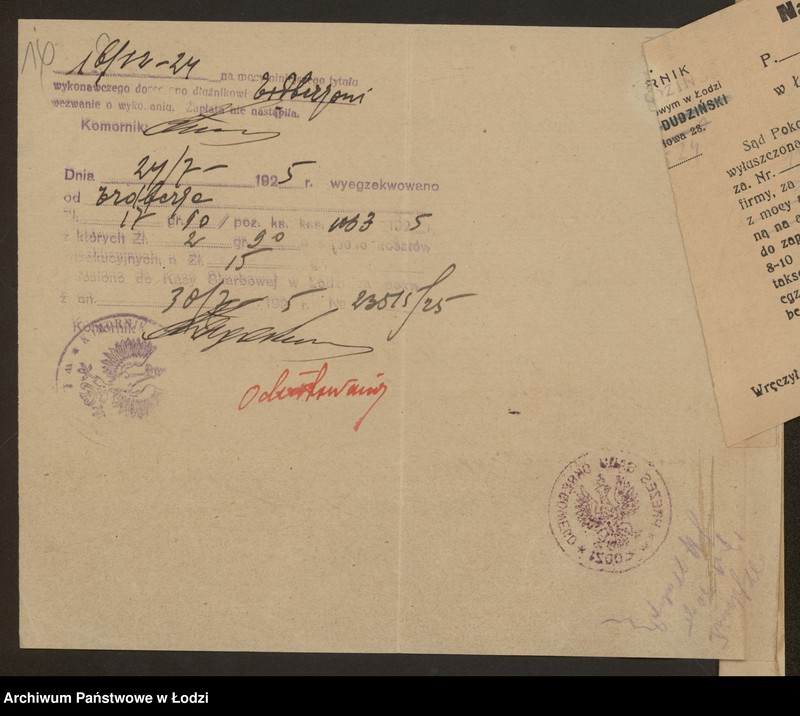 Obraz 18 z jednostki "Chaim Erdberg- sprzedaż węgla i drzewa"