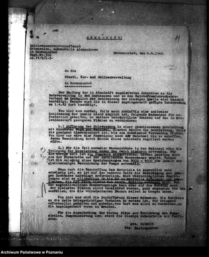 Obraz 15 z jednostki "Wiercenia w Ciechocinku w celu uzyskania solanek"