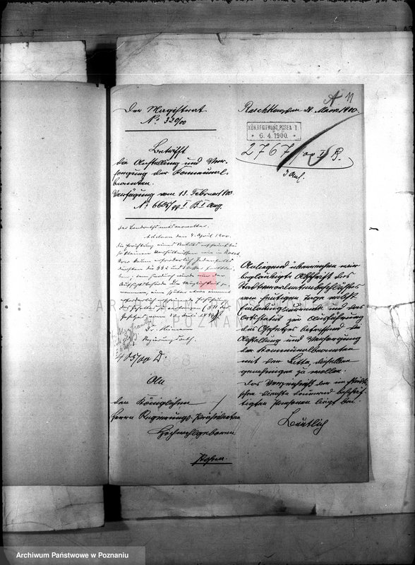 image.from.unit.number "Die Austellung und Versongung der Kommunalbeamten auf Grund des Gesetzes vom 30 Juli 1899 r. /Raszków/"