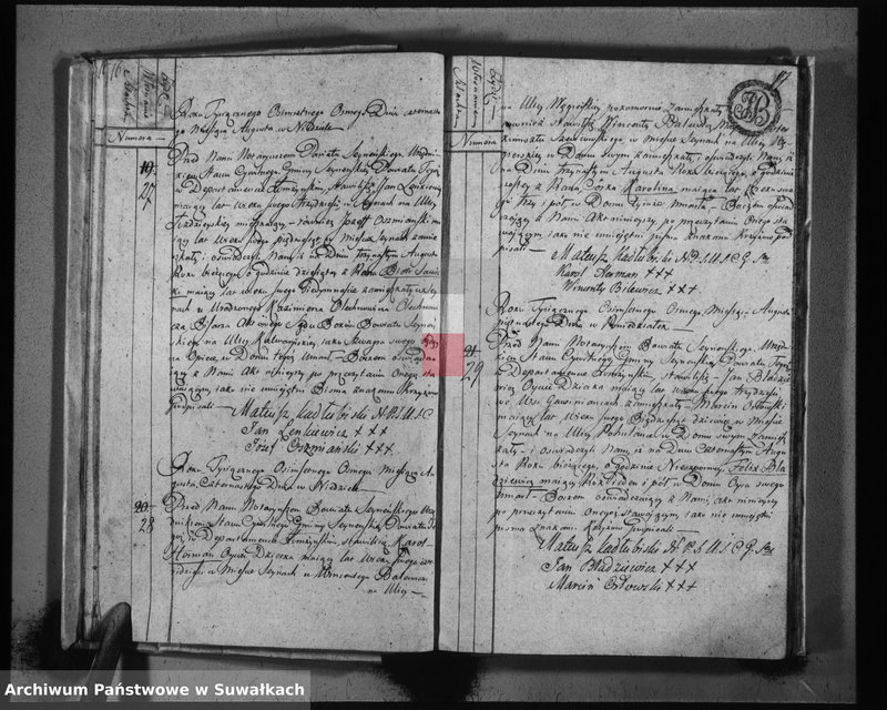 image.from.unit.number "Akta zejścia gminy seyneńskiey 1808"