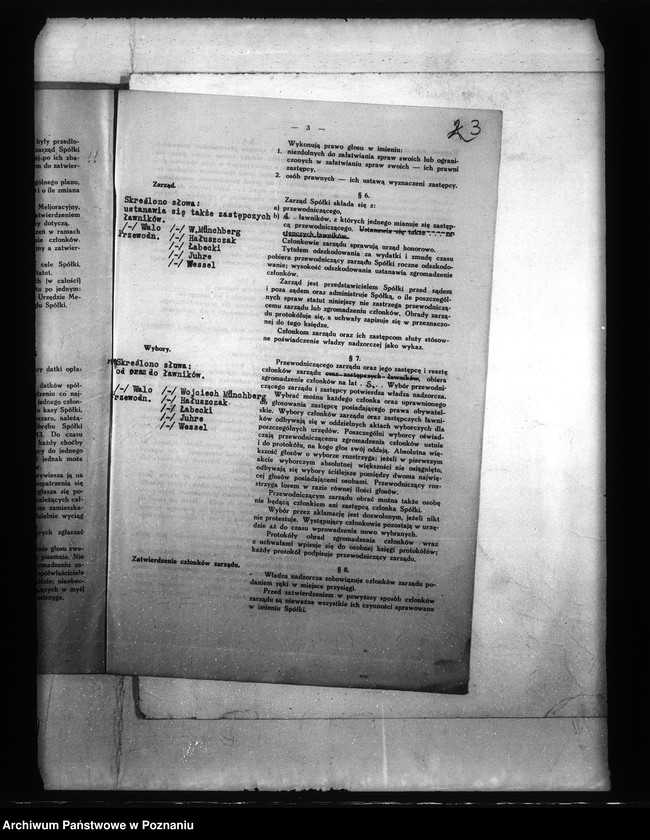 Obraz 7 z jednostki "Statut spółki odwodnienia w Świechocinie powiat międzychodzki"