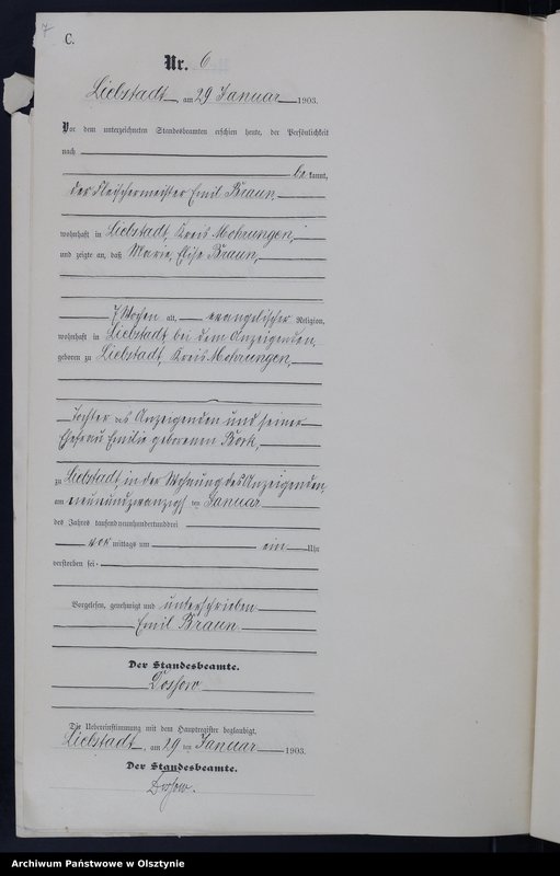 image.from.unit.number "Sterbe-Neben-Register Nr 1 - 49"