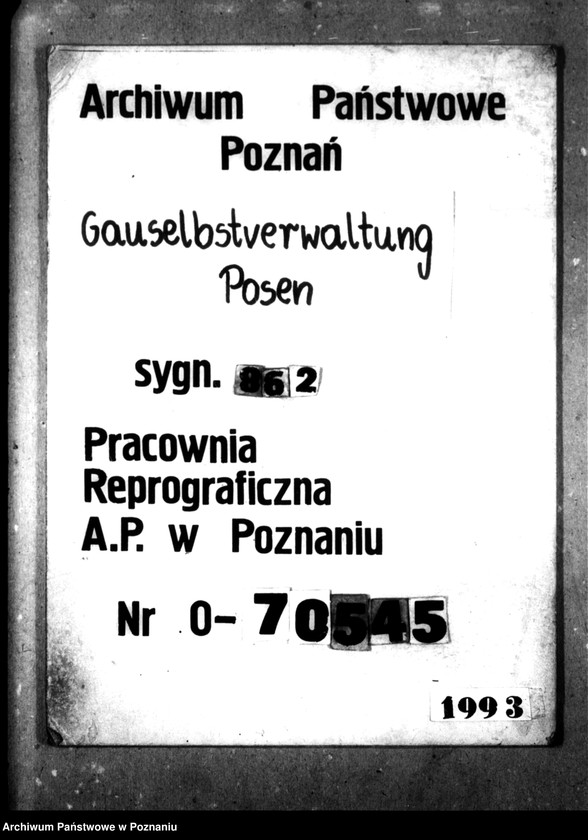 Obraz 1 z jednostki "Monatliche Zu- und Abgänge [Miesięczne zestawienia przybyłych i zwolnionych dzieci]."
