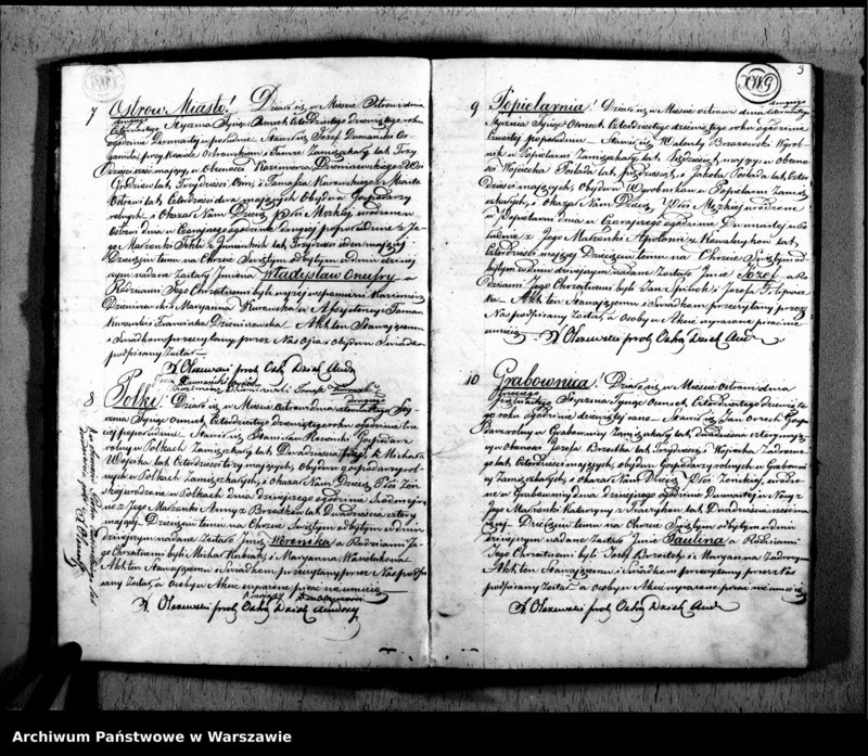 image.from.unit.number "Akta urodzeń, małżeństw i zgonów"
