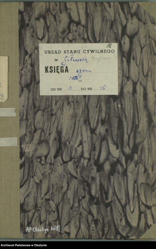 image.from.unit.number "Sterbe-Haupt-Register Nr 1 - 45"
