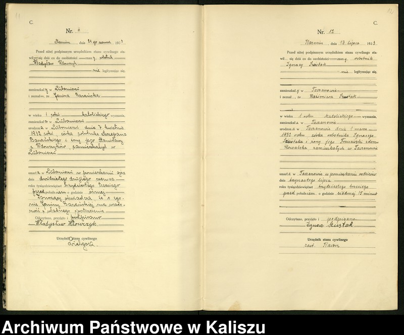 Obraz 9 z jednostki "[Księga zgonów]"
