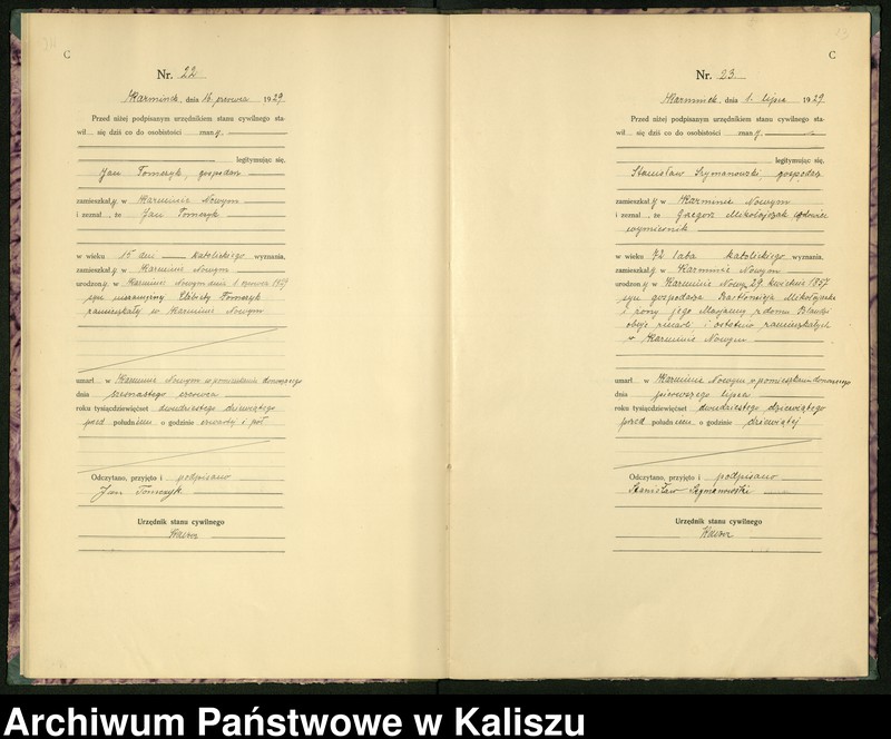 Obraz 14 z jednostki "[Księga zgonów]"