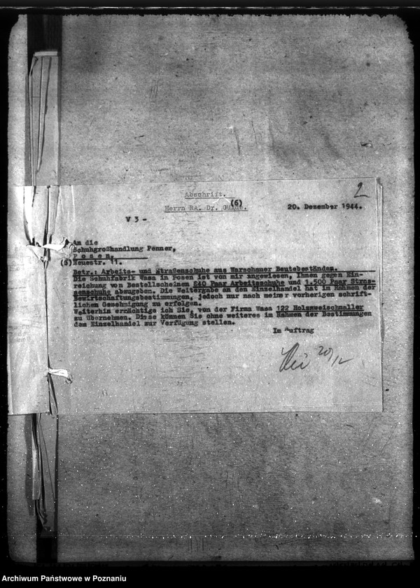 Obraz 6 z jednostki "Verwertete Warschauer Räumungsgüter"