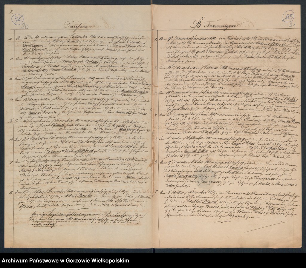 image.from.unit.number "Duplikate der Kirchenbücher der durch spätere Ehe erfolgte Legitimation unehelicher Kinder der katholischen Pfarrkirche zu Landsberg an der Warthe"