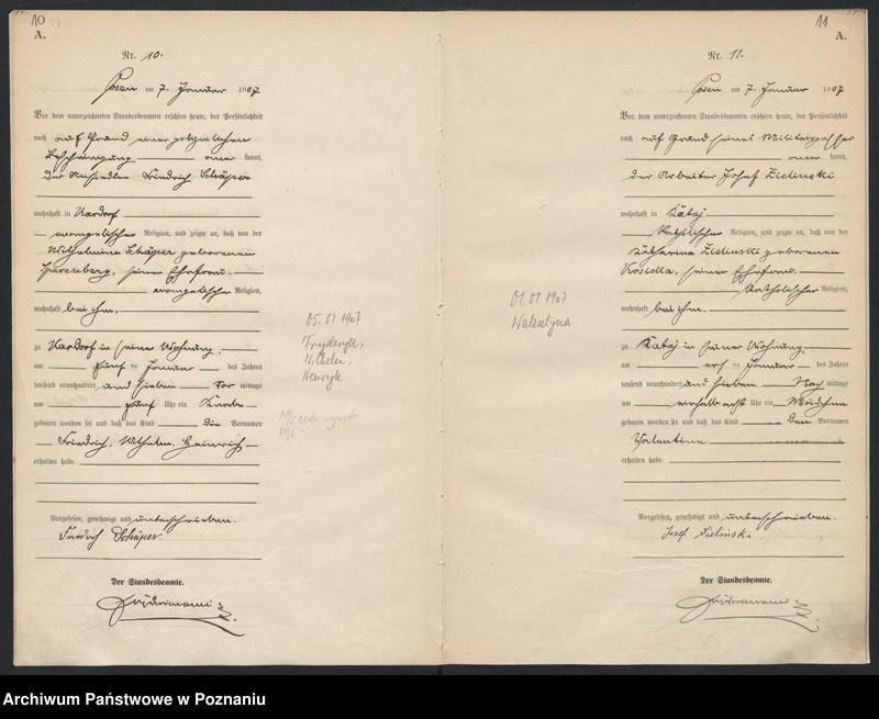 Obraz 8 z jednostki "Księga miejscowa urodzeń"