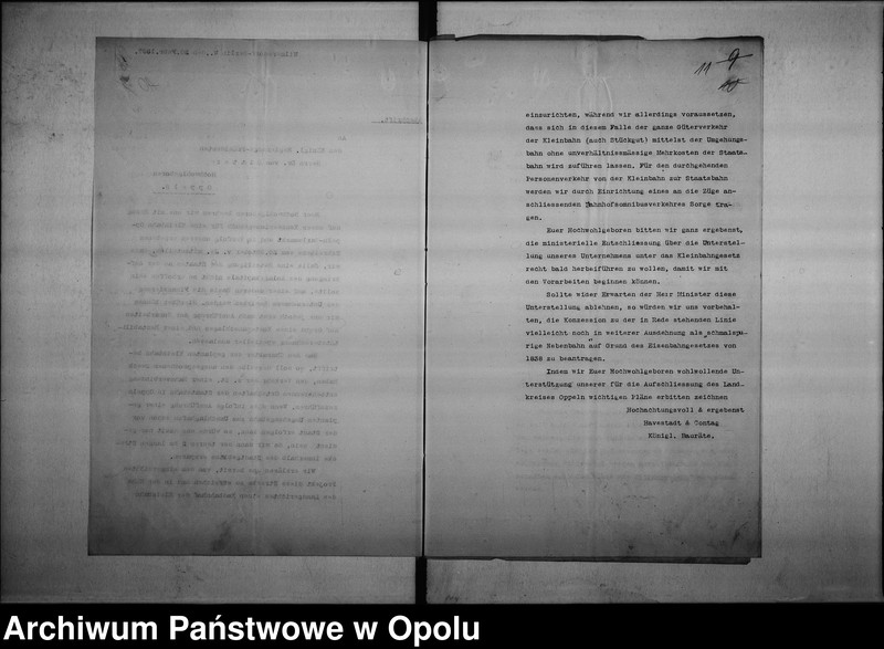 Obraz 14 z jednostki "Acta des Magistrats zu Oppeln betreffend Kleinbahnproject Oppeln-Sakrau-Carlsmarkt Vol. I"
