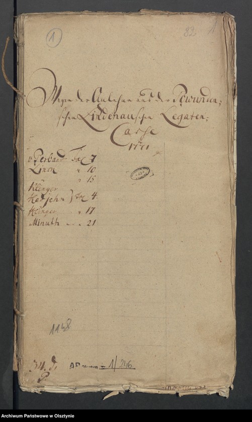 image.from.unit.number "Wegen der Anlehne aus der Powundenschen Lindenausche Legaten Caße"