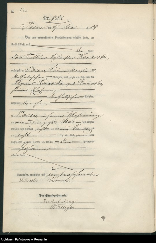 image.from.unit.number "Księga urodzeń t. III"