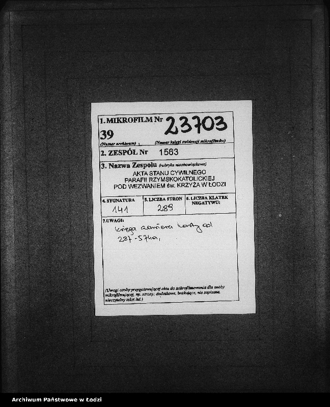 Obraz 2 z jednostki "Akta urodzeń"