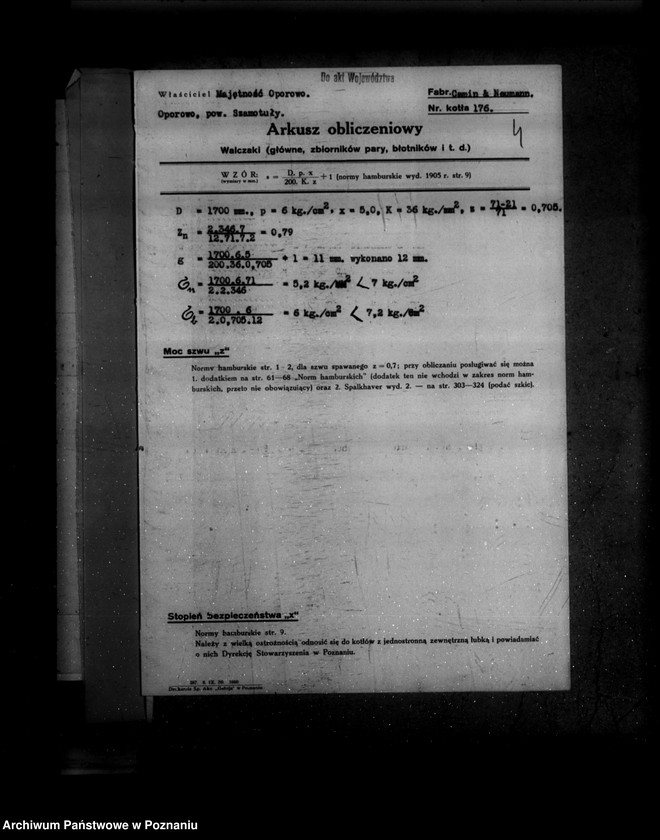 Obraz 8 z jednostki "Gorzelnia rolnicza w Otorowie powiat szamotulski nr woj. 2269"