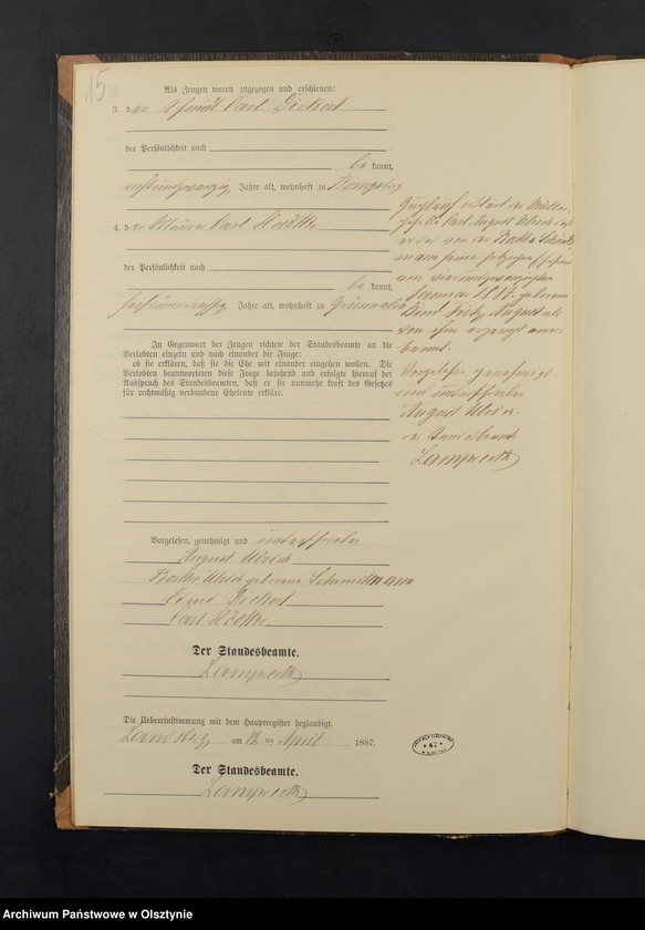 image.from.unit.number "Heiraths-Neben-Register Nr 1 - 22"