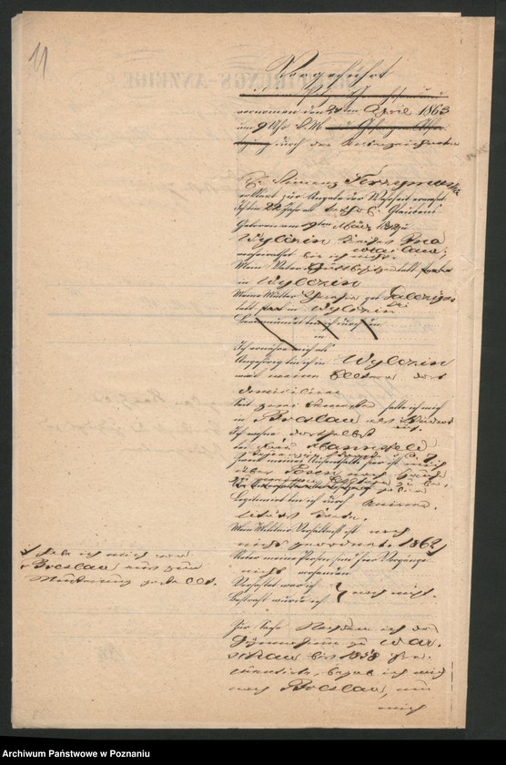 Obraz 14 z jednostki "A. betr. /Ausgewiesene Ausländer/"