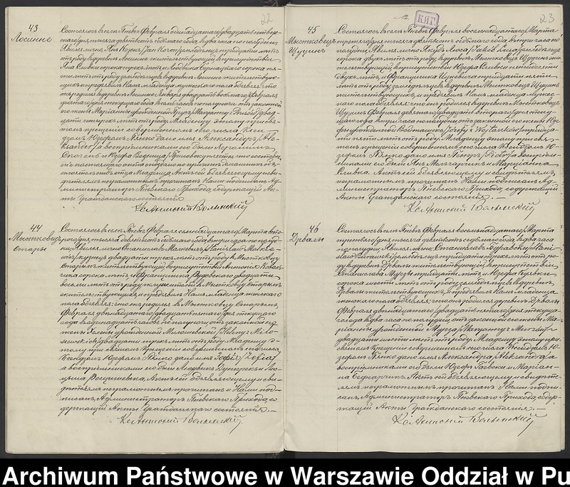 image.from.unit.number "Akta urodzeń, małżeństw i zgonów"