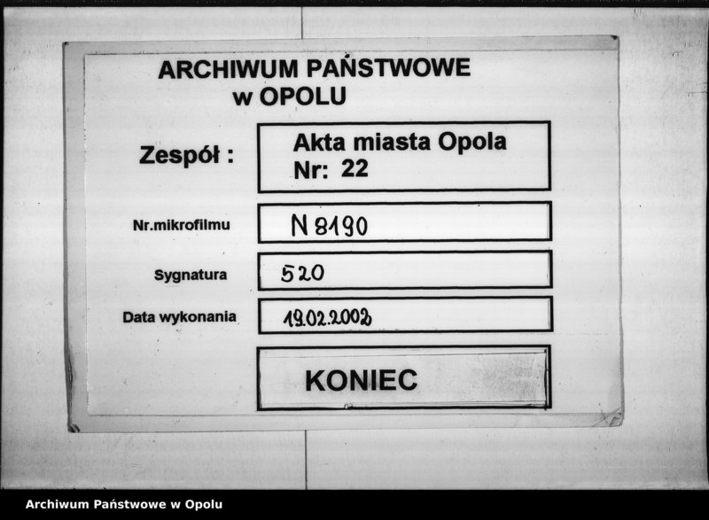 Obraz 9 z jednostki "Acta manualia des Bürgermeisters Goretzki betreffend die Angelegenheiten der Zimmergesellschaft hierselbst"